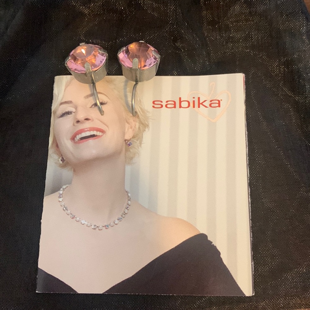 Sabika clip on earrings. Never been worn.